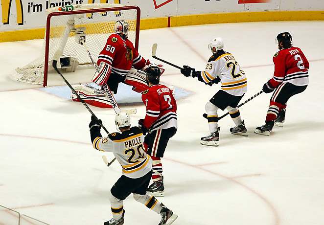 Daniel Paille is tied with David Krejci and Patrice Bergeron for second on the team in game-winning goals. (Tasos Katopodis/Getty Images)